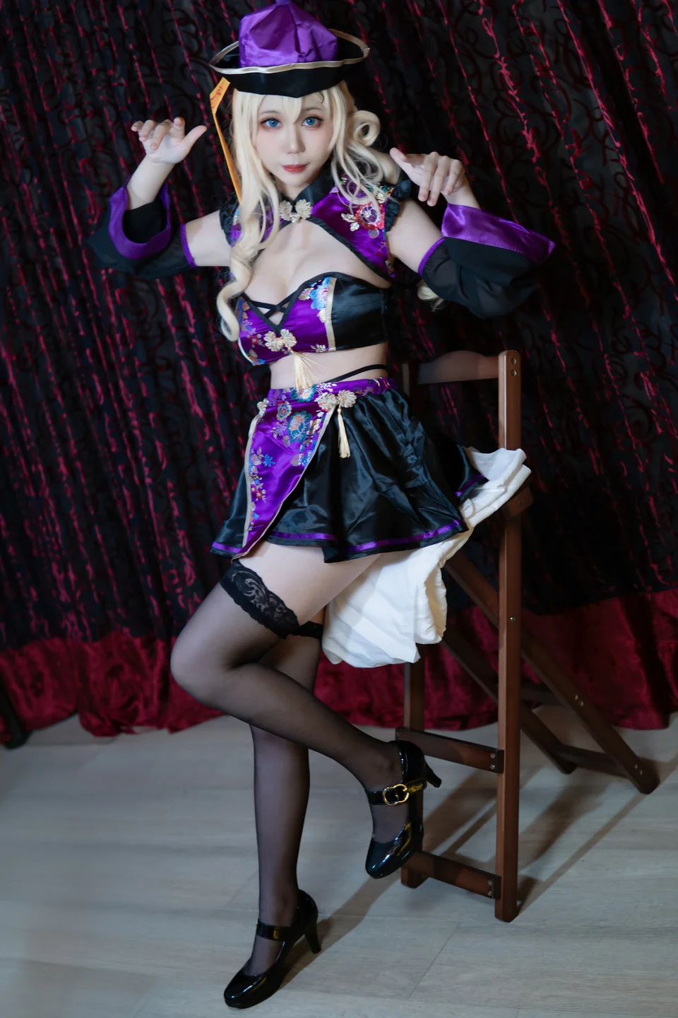 坊桥夜泊_No_002_Sugar_Whip_戦斗キョンシー_紫_40P_375MB tg@simisebaisi 【丝足阁】035.webp